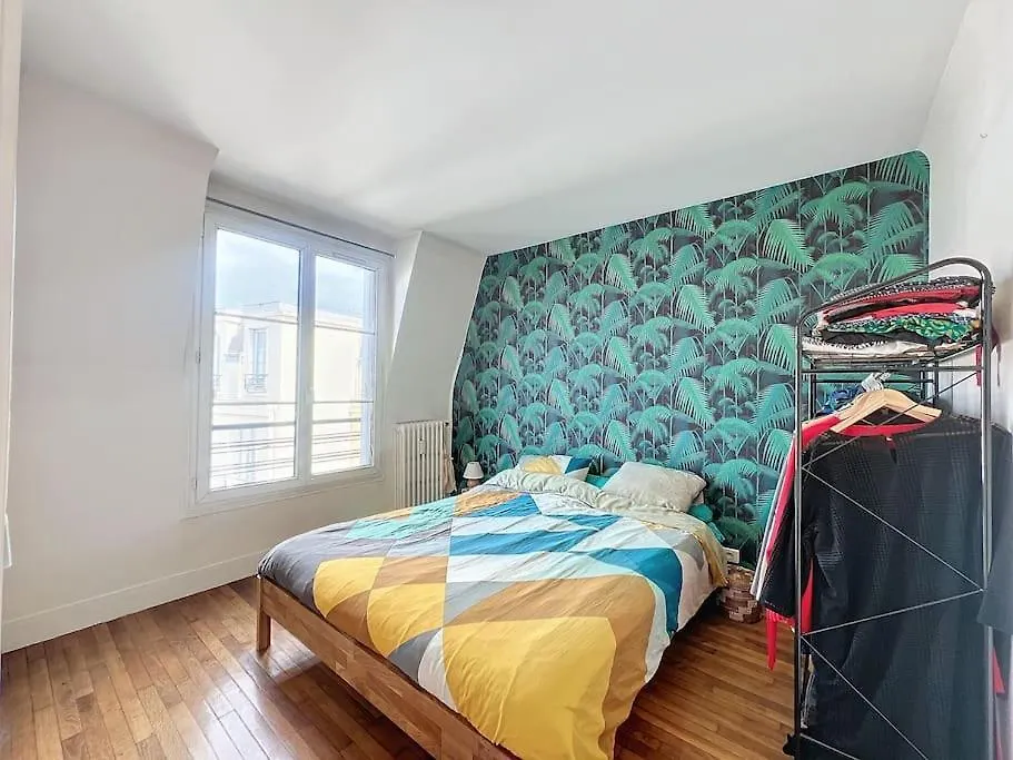 Balcony With View Of Montmartre Apartment Paris France